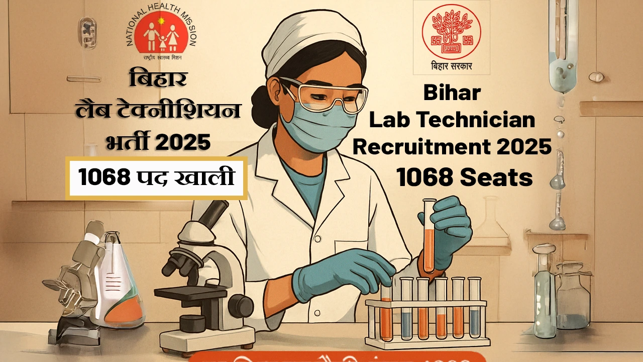 Bihar Lab Technician Recruitment 2025, Lab Technician Bihar 2025, SHS Bihar Vacancy, सरकारी नौकरी, Bihar Health Jobs, Lab Technician Vacancy Bihar, बिहार लैब टेक्नीशियन, NHM Bihar Jobs, Government Job Bihar, Health Technician Vacancy, लैब टेक्नीशियन भर्ती,